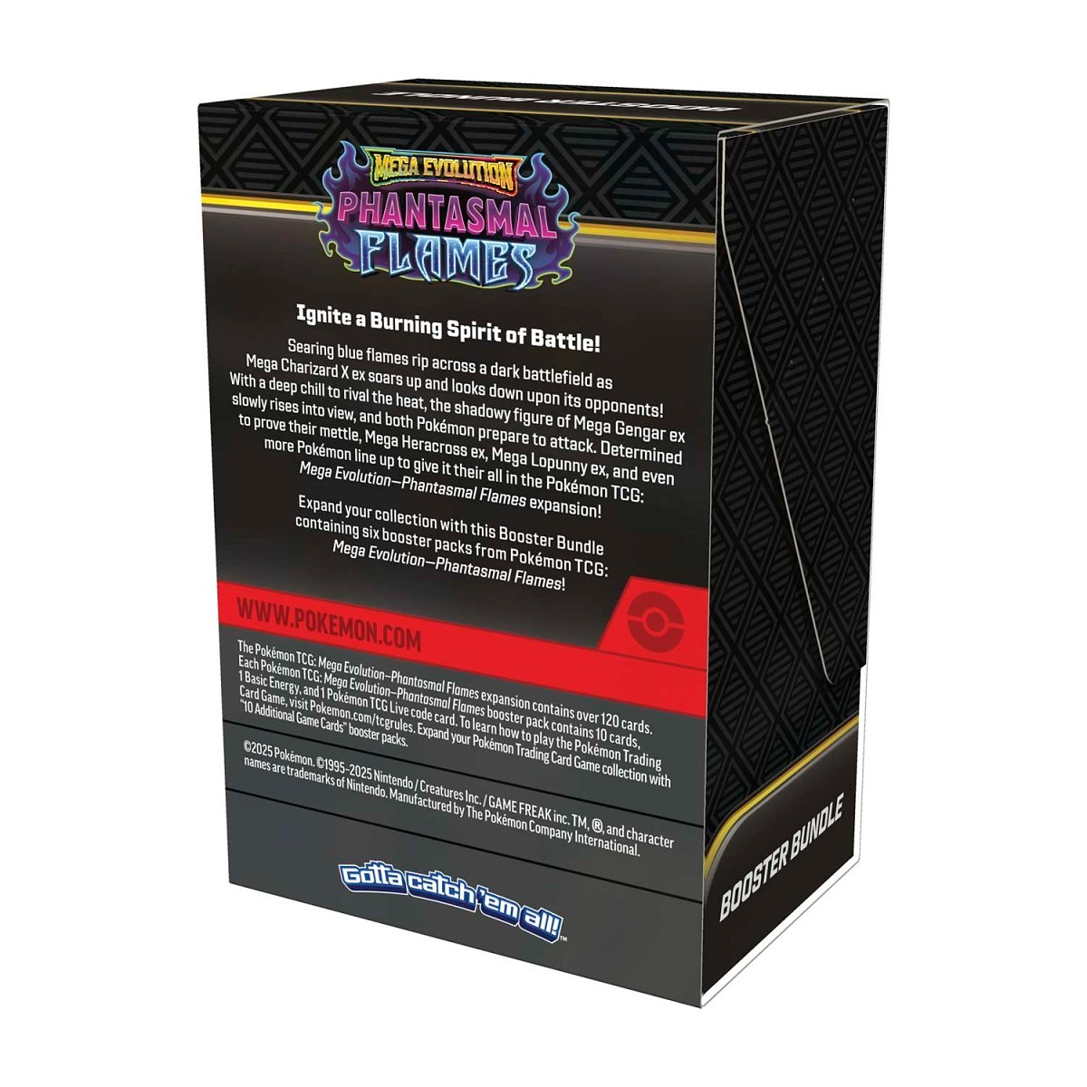 2025 Pokémon TCG: Mega Evolution—Phantasmal Flames Booster Bundle