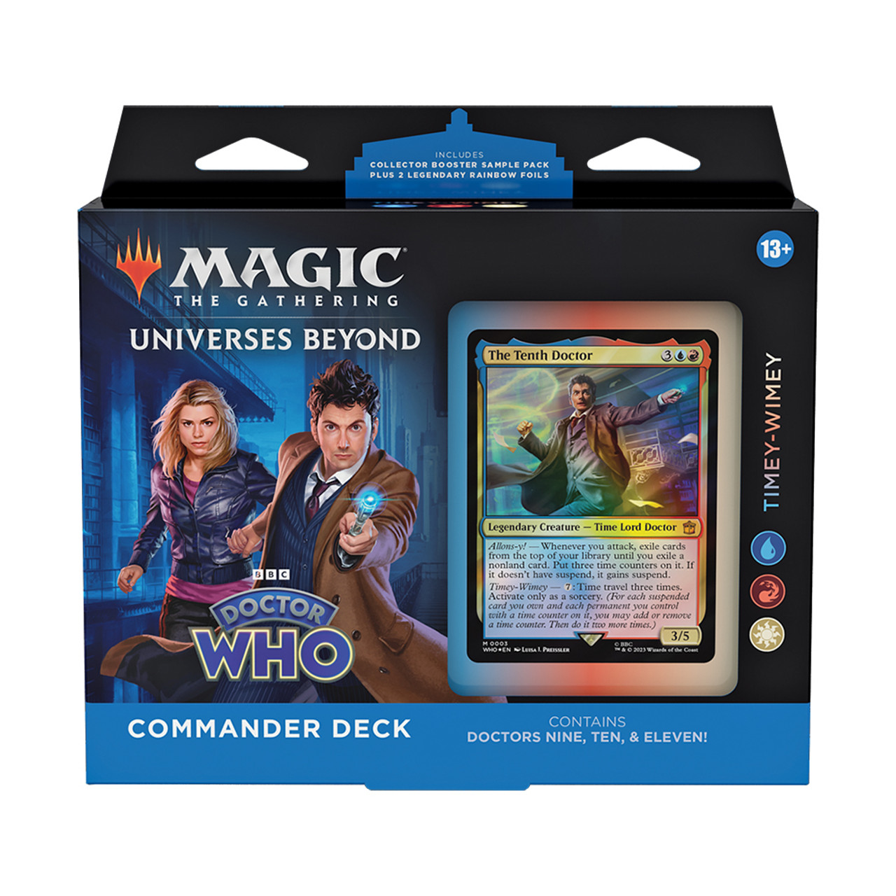 2023 Magic The Gathering Doctor Who Timey-Wimey Commander Deck