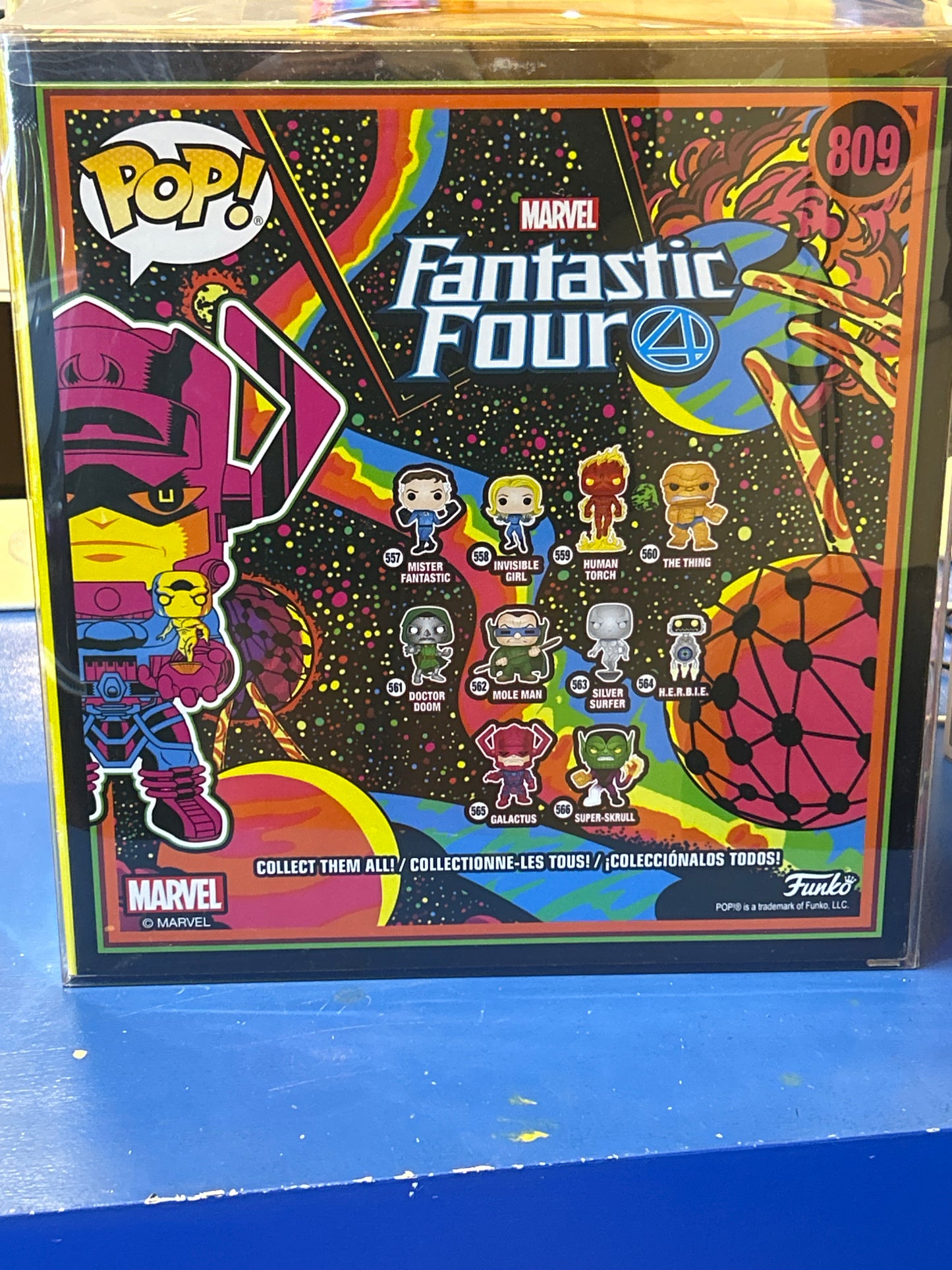 Funko Galactus with Silver Surfer Fantastic Four Very Good PX Previews