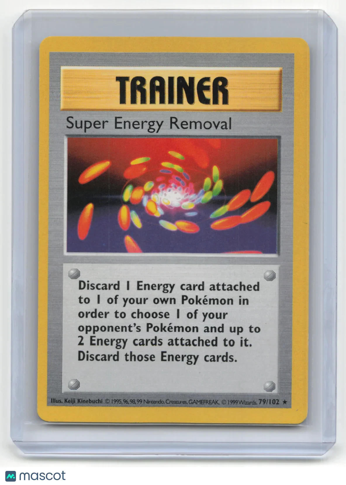 1999 Pokemon Super Energy Removal Base Set #79/102 Light Played Shadowless - Papa Joey's Collectibles
