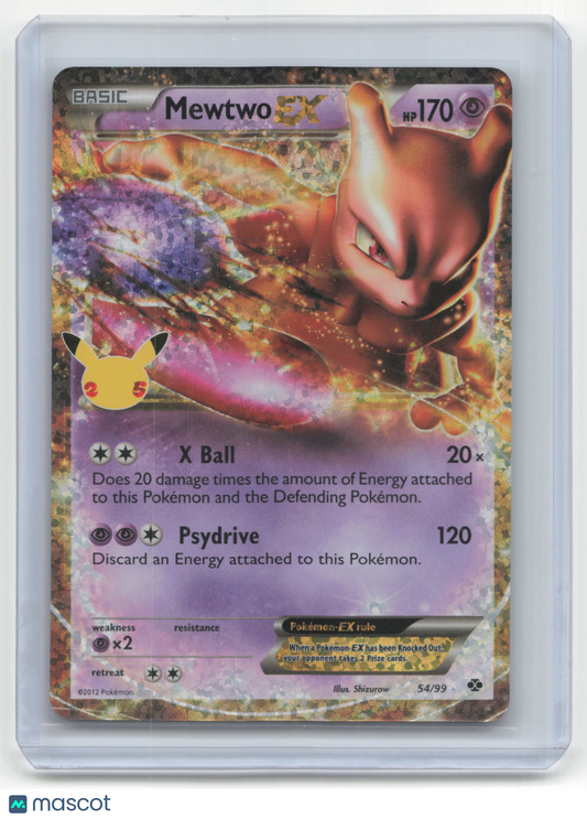 2012 Pokemon TCG Mewtwo Next Destinies #54/99
