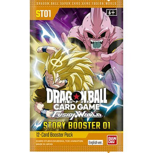 Dragon Ball Super Card Game:(ST01) Fusion World—Story Booster 01 Pack