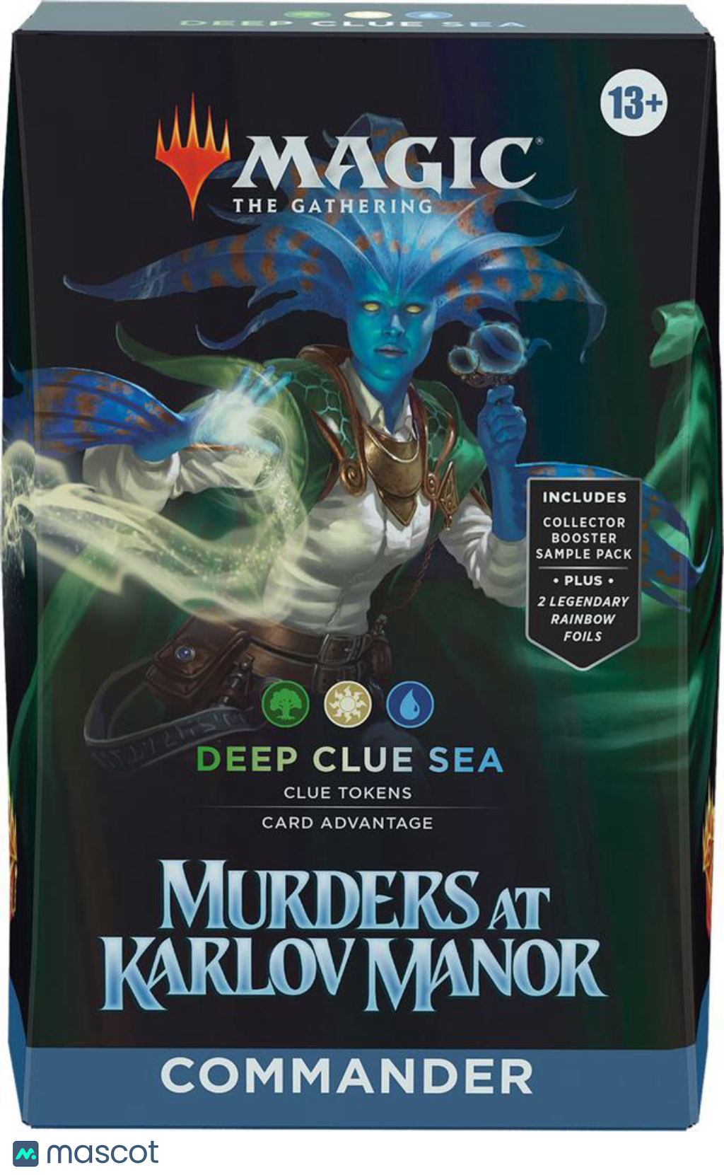 Magic The Gathering Deep Clue Sea (Murders at Karlov Manor) Commander Deck