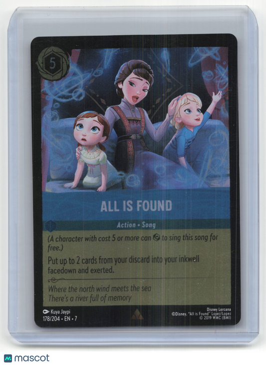 2025 Disney Lorcana All Is Found Archazia's Island #178/204