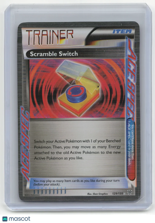 2013 Pokemon TCG Scramble Switch Plasma Blast #129/135 - Papa Joey's Collectibles
