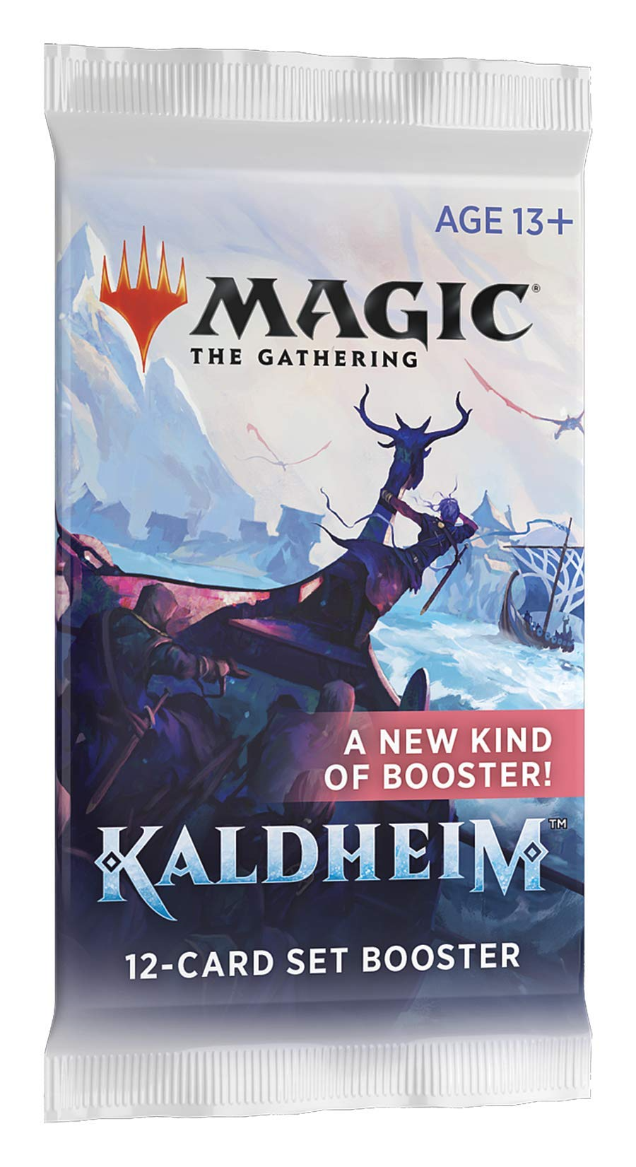 2021 Magic: The Gathering Kaldheim Sleeved Set Booster Pack