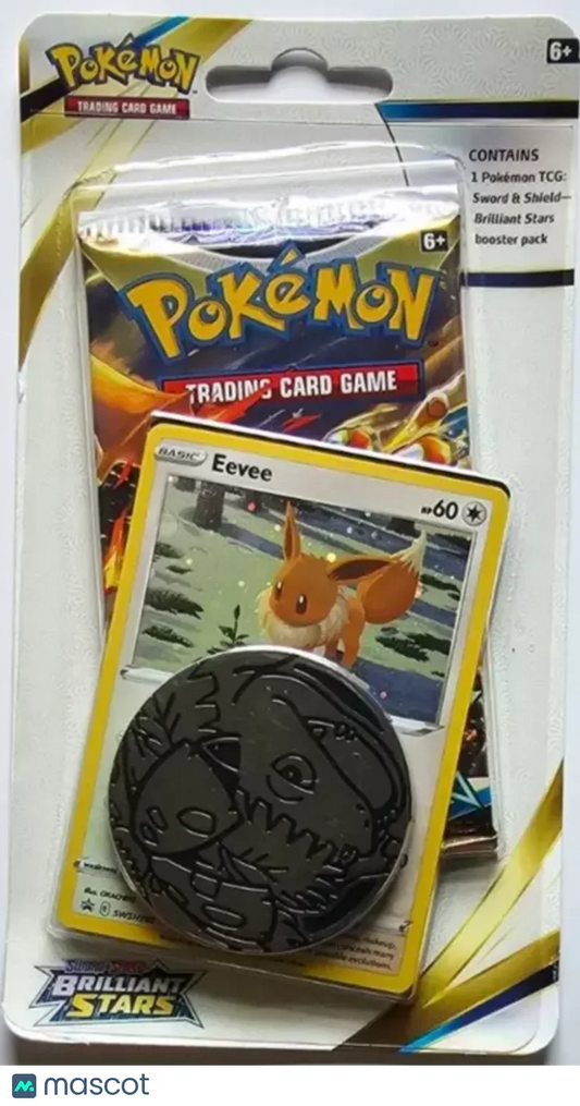 2022 Pokemon Sword & Shield Brilliant Stars Random Blister Pack - Papa Joey's Collectibles