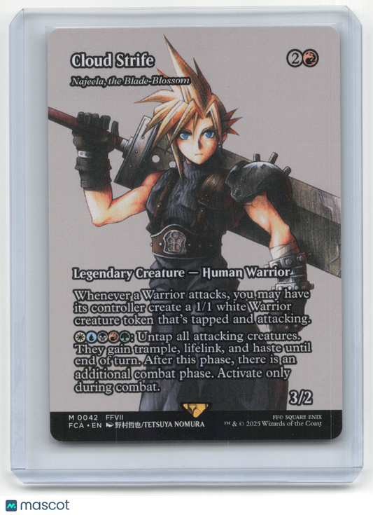 2025 Magic: The Gathering Cloud Strife Final Fantasy #M 0042