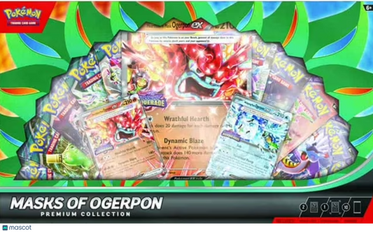 Pokémon TCG: Scarlet & Violet—Masks of Ogerpon Premium Collection