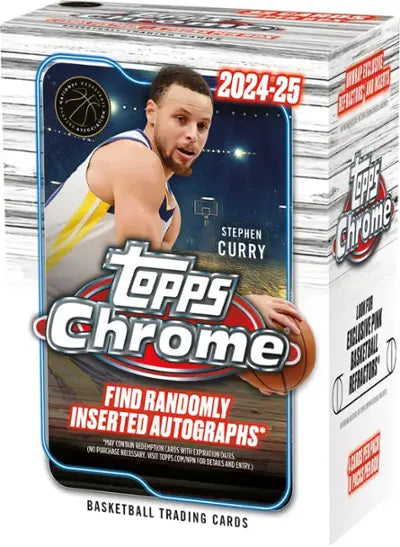 Topps Chrome Basketball Blaster Box - Papa Joey's Collectibles
