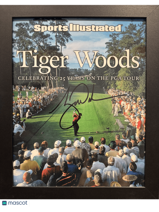 Tiger Woods Signed Photo w/ COA