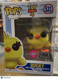 Funko PixarToy Story 4 Ducky #531 # Good FYE Exclusive (Flocked)