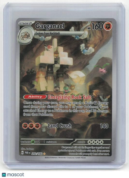 2023 Pokemon TCG Garganacl Paradox Rift #202/182