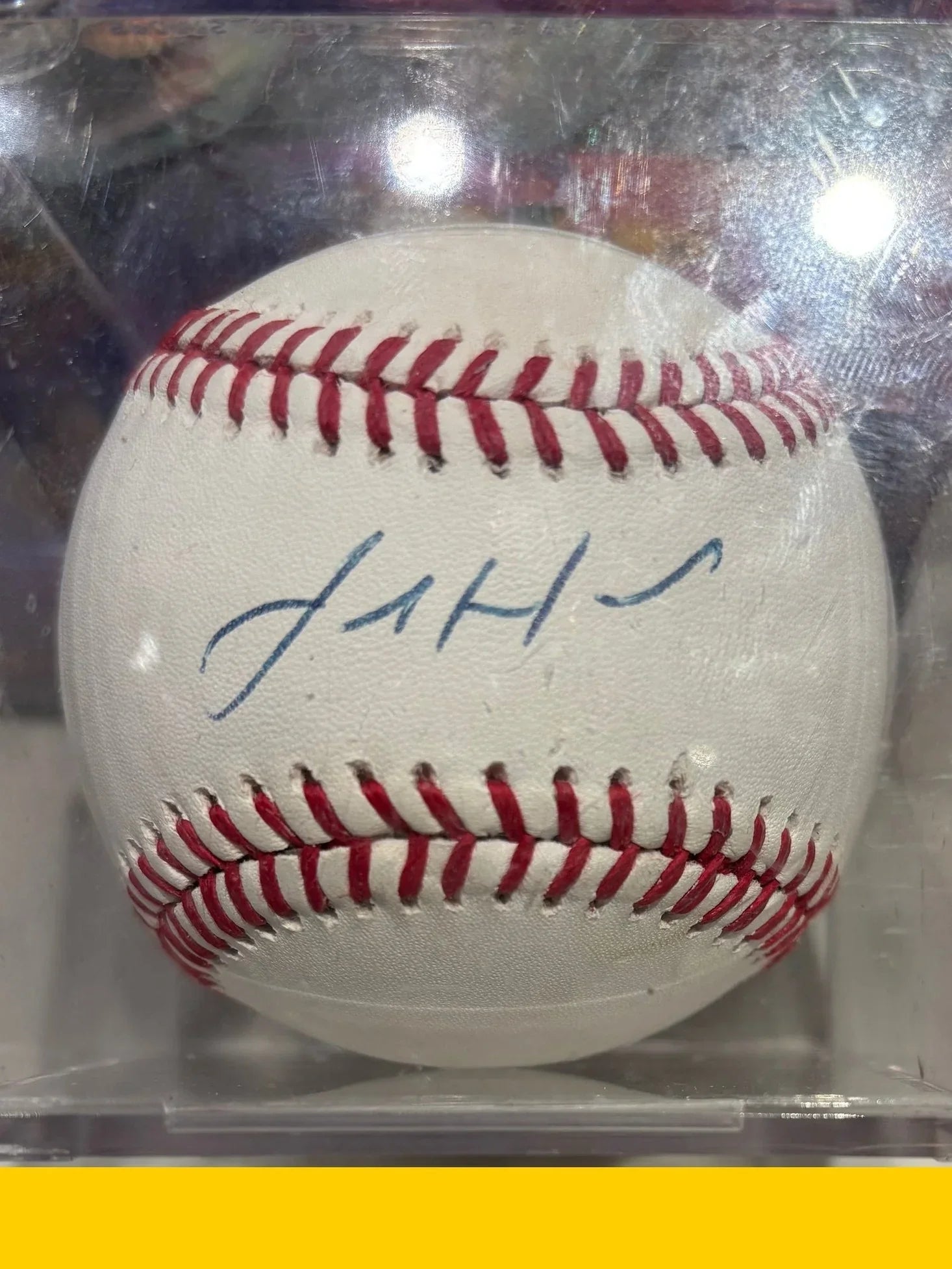 Josh hader Houston Astros Signed Baseball Ball - Papa Joey's Collectibles