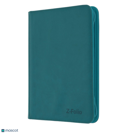 BCW Teal 9-Pocket 360-ct. Standard size Z-Folio Binder