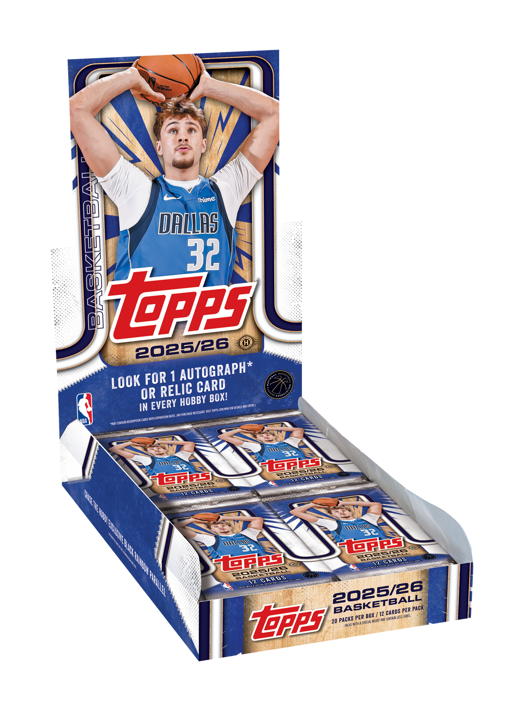2025/26 Topps Basketball Hobby Pack