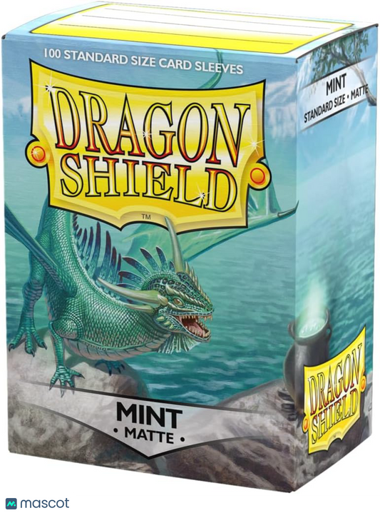 Dragon Shield Standard 20 Pt. Mint Matte Card Sleeves