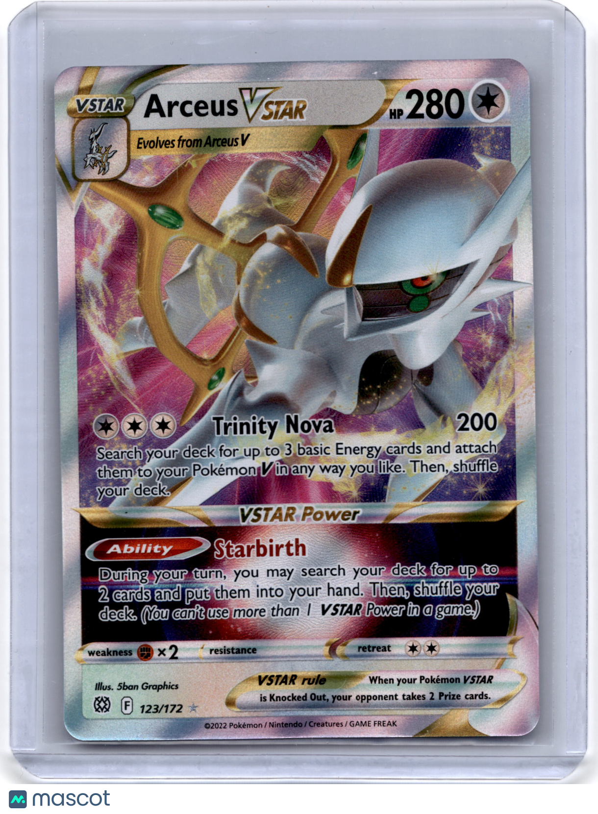 2022 Pokemon TCG Arceus VSTAR Brilliant Stars #123/172 - Papa Joey's Collectibles