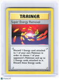1999 Pokemon—Super Energy Removal #79/102 Base Set (Shadowless)—Rare Nonfoil