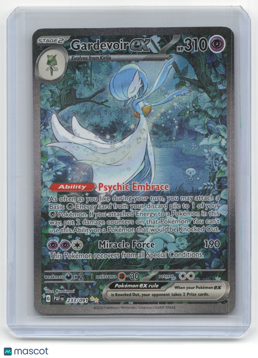 2024 Pokemon TCG Gardevoir EX Paldean Fates #233/091