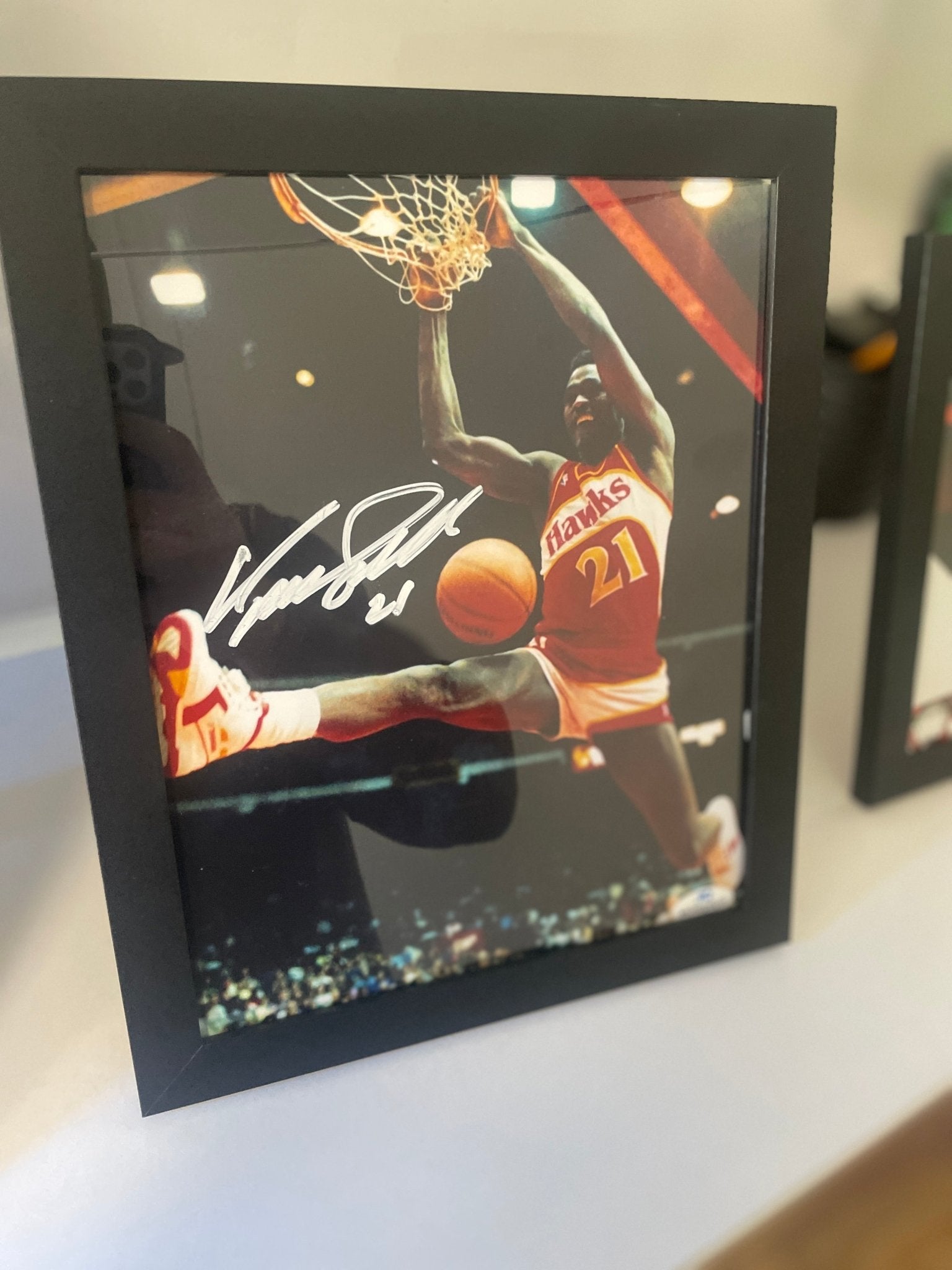 Dominique Wilkins Signed Photo w/COA