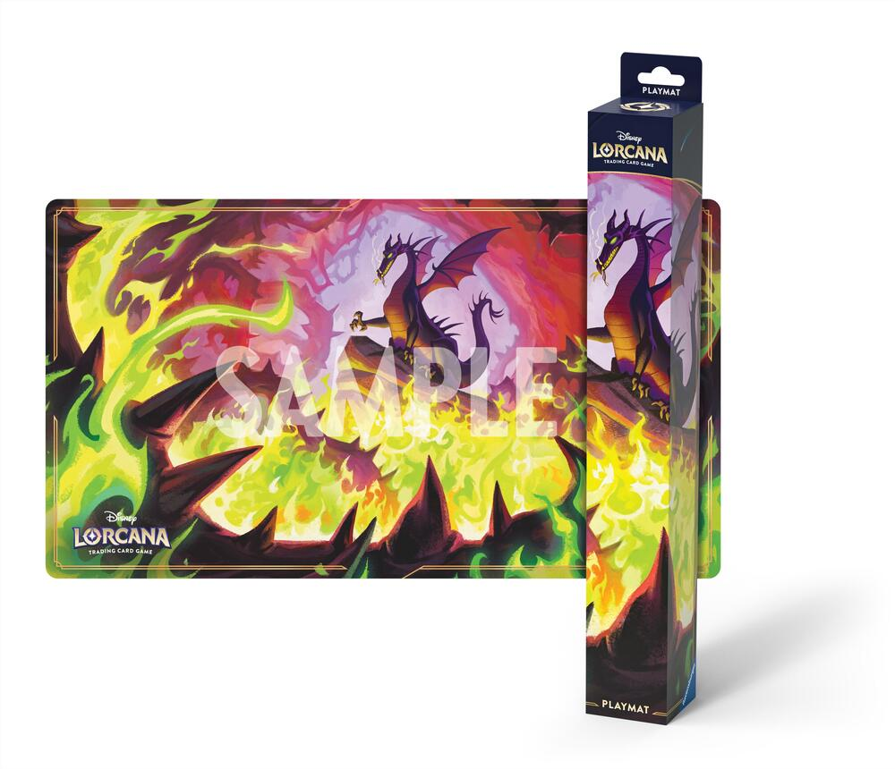 2026 Disney Lorcana: "Dragon Fire" Playmat