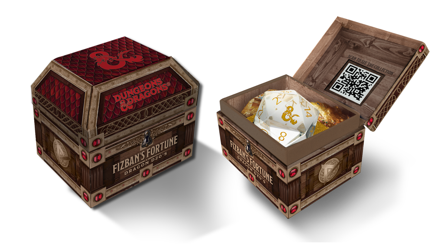 Dungeons & Dragons - Fizban's Fortune Oversized D20 Blind Box