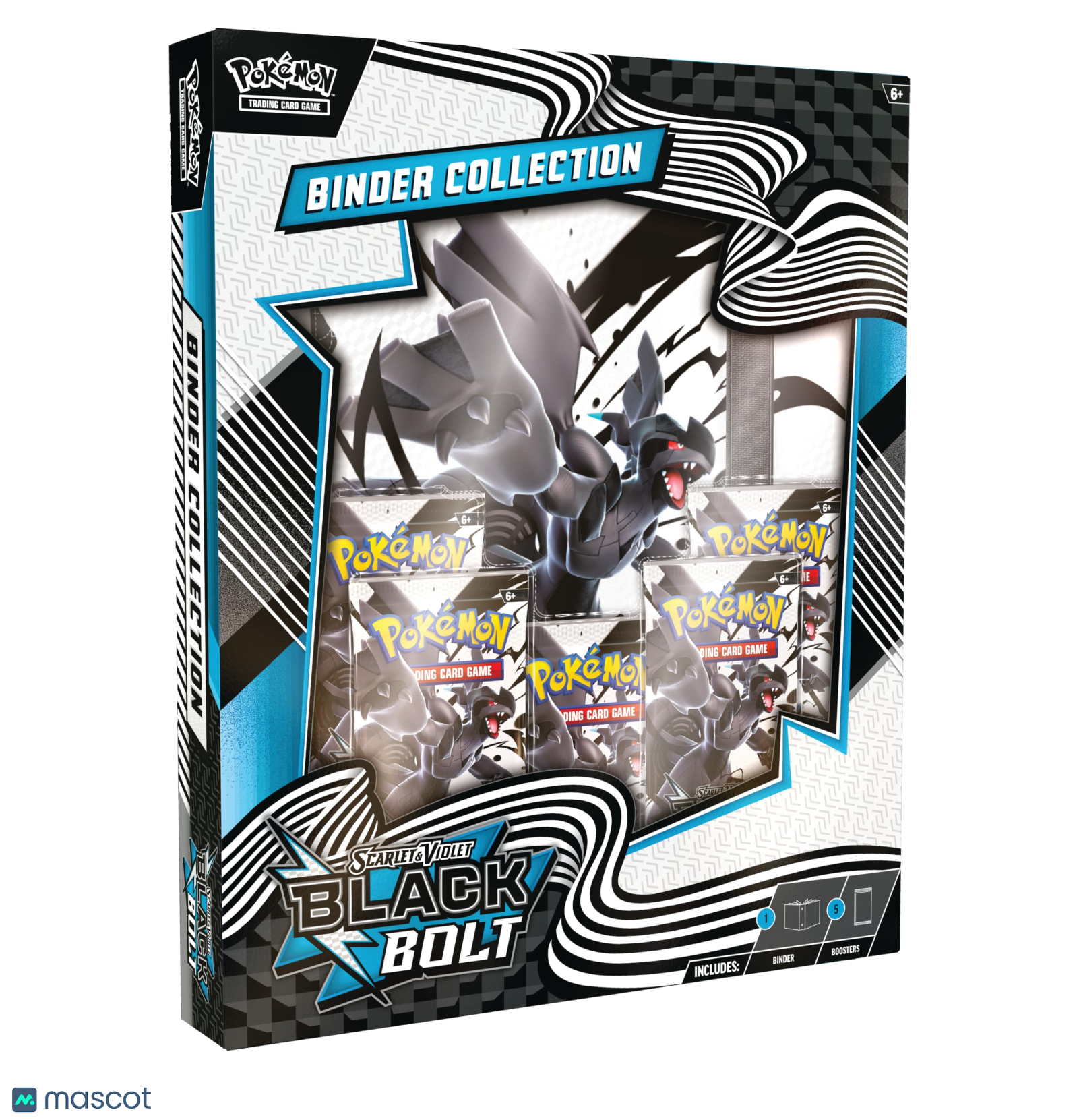 2025 Pokémon TCG: Scarlet & Violet Black Bolt Binder Collection