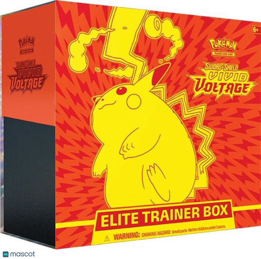 2020 Pokemon Sword & Shield Vivid Voltage Elite Trainer Box