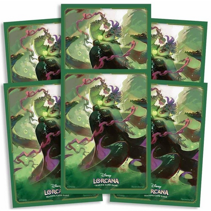 Lorcana Standard 20 Pt. (Ursula, Deceiver of All) Card Sleeves 65 Ct