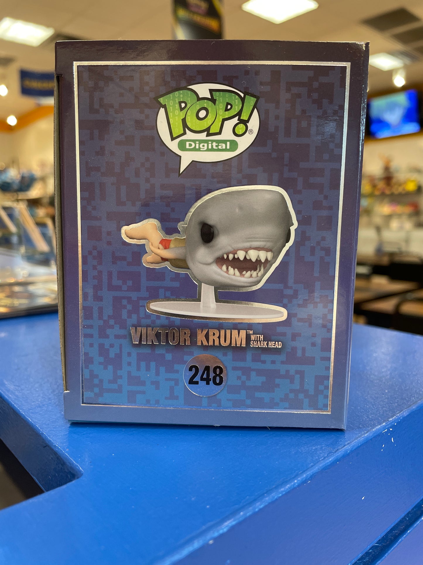Funko Harry Potter Viktor Krum w/ Shark Head #248 (VG) NFT Release Exclusive