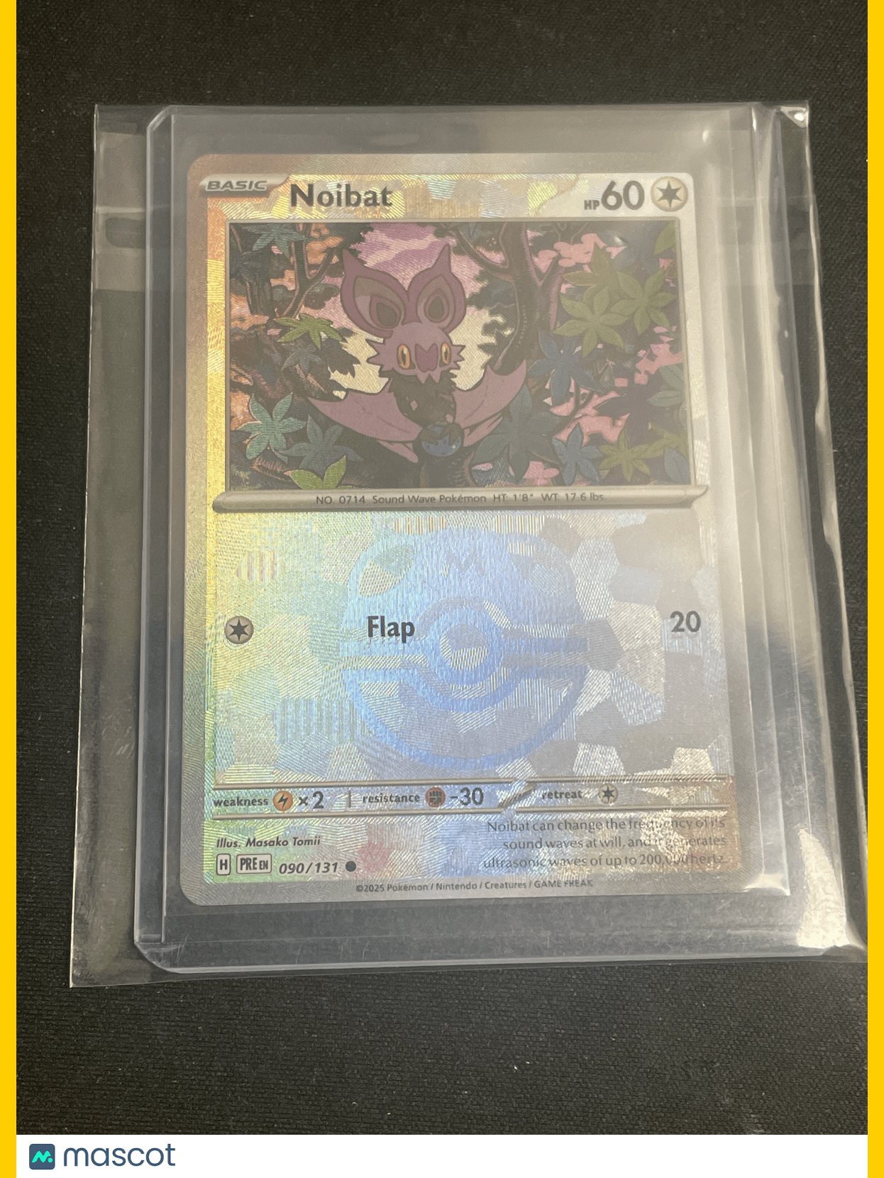 2025 Pokémon TCG Noibat #090/131 Master Ball