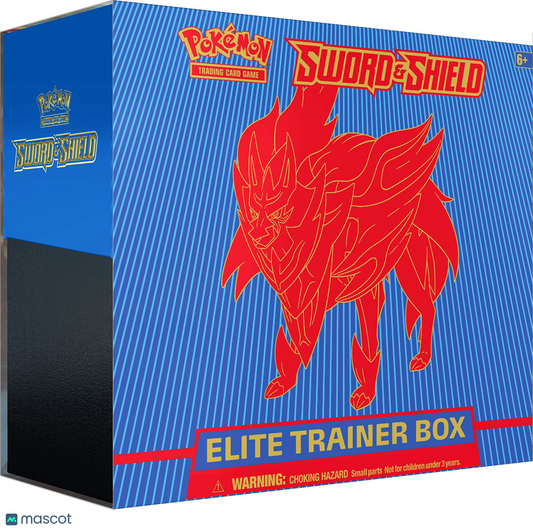 2020 Pokemon Sword & Shield (Zamazenta) Elite Trainer Box