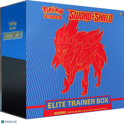 2020 Pokémon TCG: Sword & Shield (Zamazenta) Elite Trainer Box [First Printing]