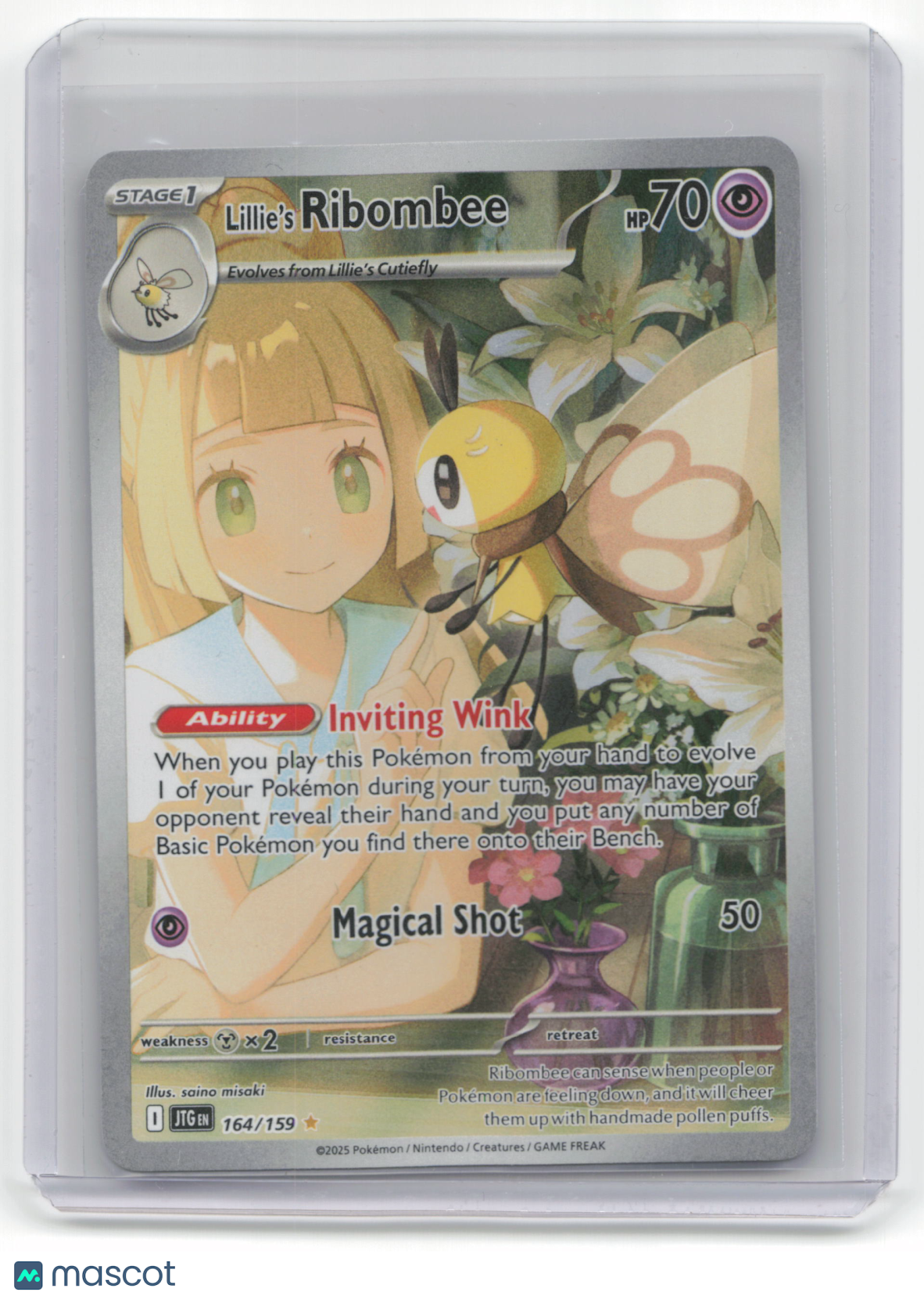 2025 Pokemon Ribombee Journey Together #164/159