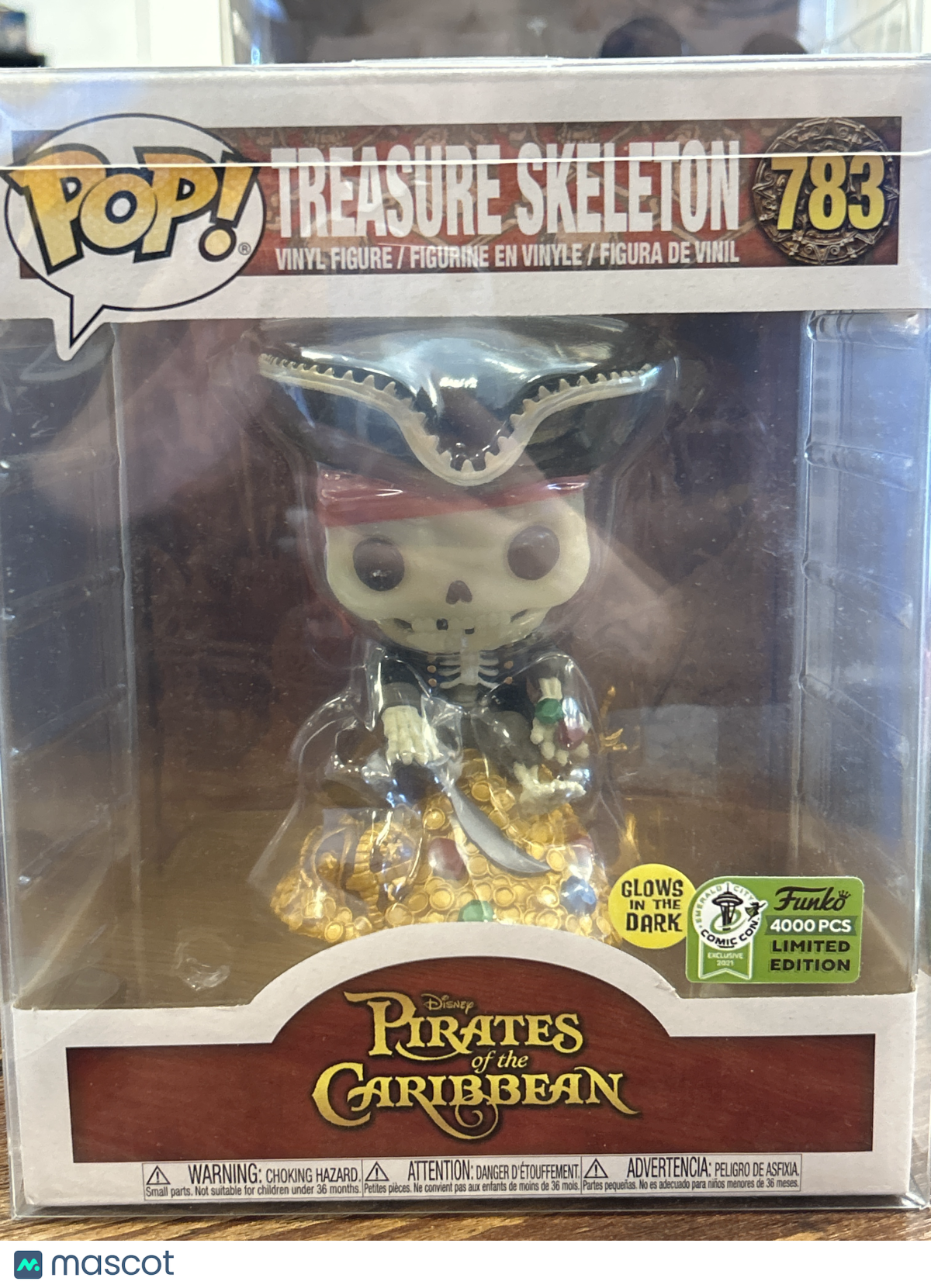 Funko Treasure Skeleton Pirates of the Caribbean Exclusive Funko