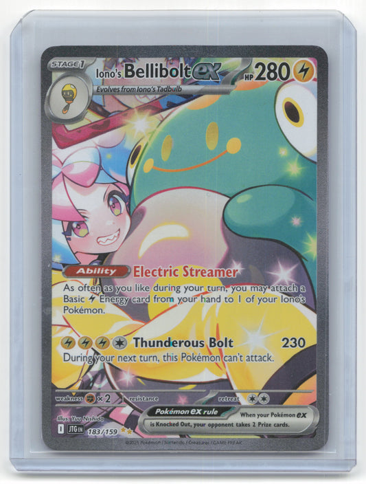 2025 Pokemon TCG Iono's Bellibolt EX Journey Together #183/159