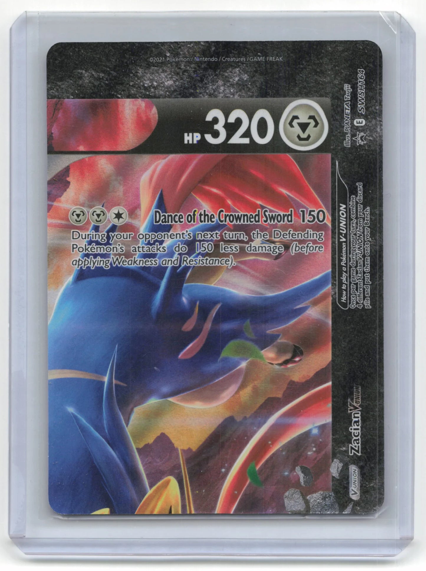 2021 Pokemon TCG Zacian V-union SWSH Black Star Promos #SWSH163-166 - Papa Joey's Collectibles