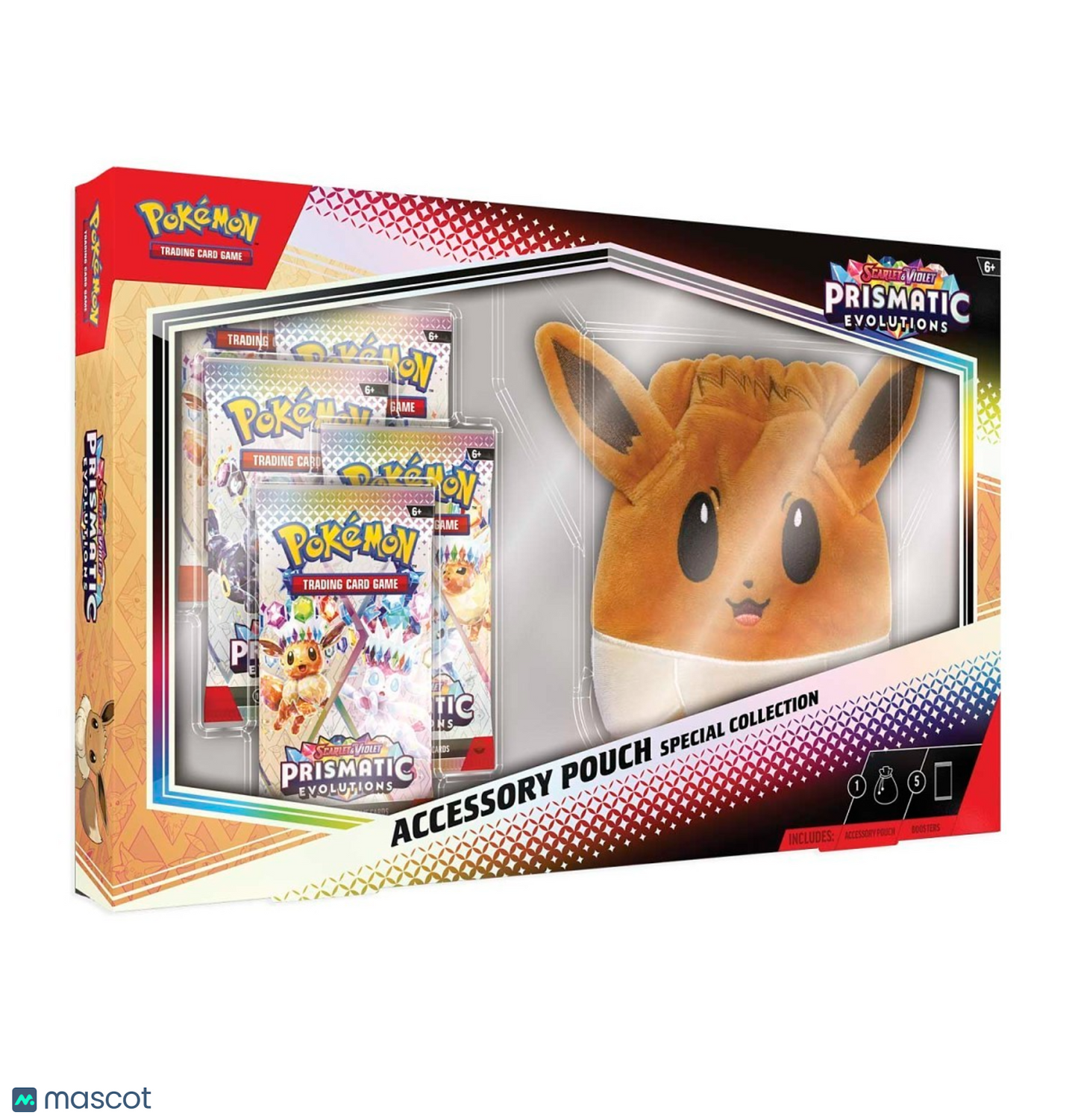 Pokémon TCG: Scarlet & Violet—Prismatic Evolutions Accessory Pouch Special Collection