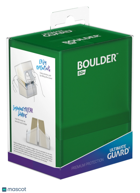 Ultimate Guard Emerald Boulder 80+ Deck Box