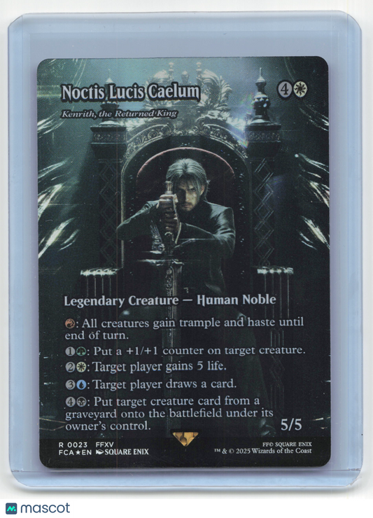 2025 Magic: The Gathering Noctis, Lucis Caelum Final Fantasy #R 0023 Foil