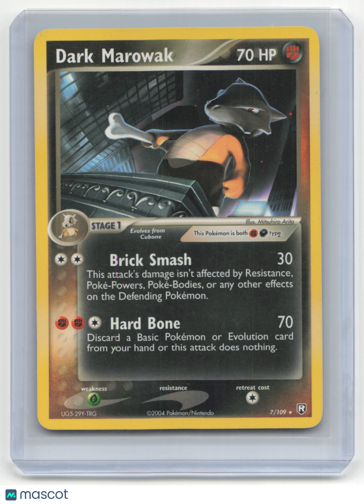 2004 Pokemon Dark Marowak EX Team Rocket Returns #7/109 Near Mint