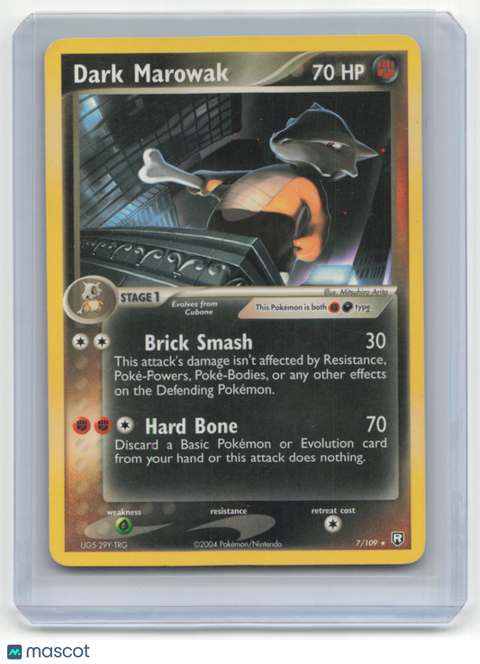 2004 Pokemon Dark Marowak EX Team Rocket Returns #7/109 Near Mint