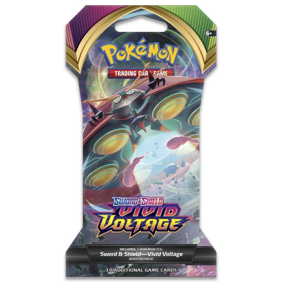 2020 Pokemon Sword & Shield Vivid Voltage Sleeved Booster Pack – Papa  Joey's Collectibles