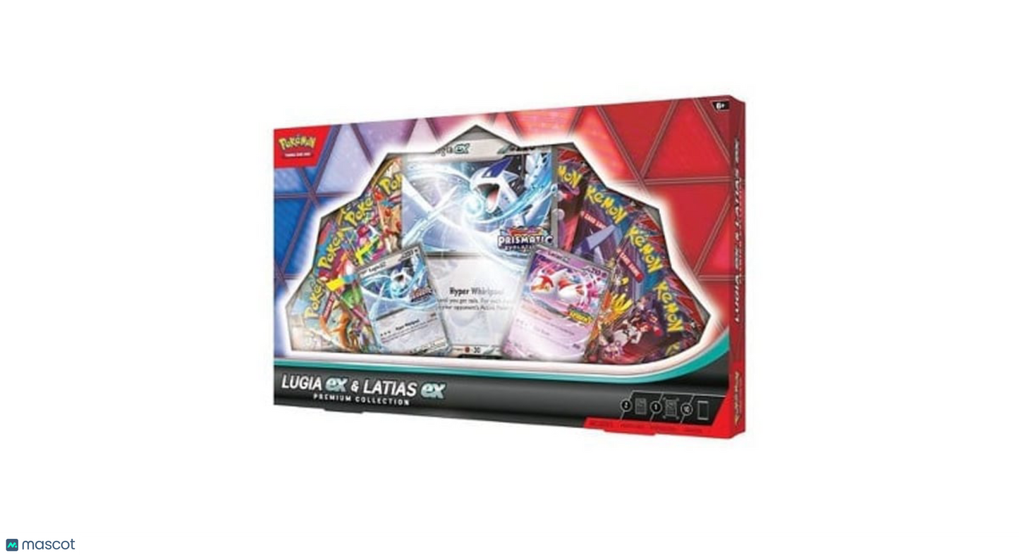 2025 Pokemon Lugia EX & Latias EX Premium Collection