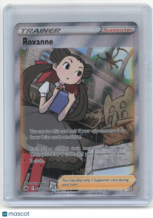 2023 Pokemon Roxanne Crown Zenith #GG66/GG70 Near Mint - Papa Joey's Collectibles