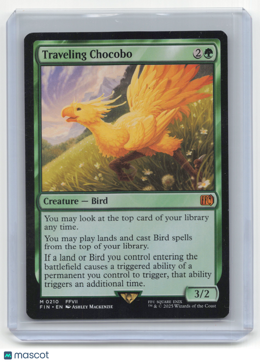 2025 Magic: The Gathering Traveling Chocobo Final Fantasy #M 0210