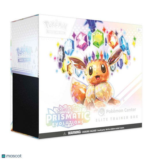 Pokemon Scarlet & Violet Prismatic Evolutions Pokemon Center Elite Trainer Box