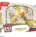 Pokemon Scarlet & Violet 151 Zapdos ex Collection