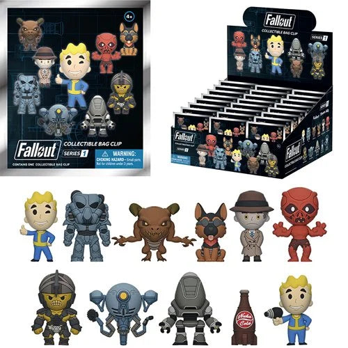 Fallout 3D Foam Bag Clip Blind Bag